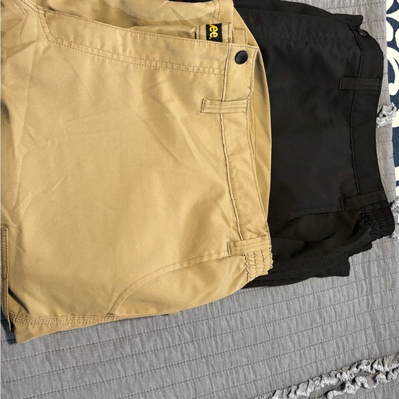 Lee Other - Lee Khaki and Black Work Shorts.  Both pairs for $18.